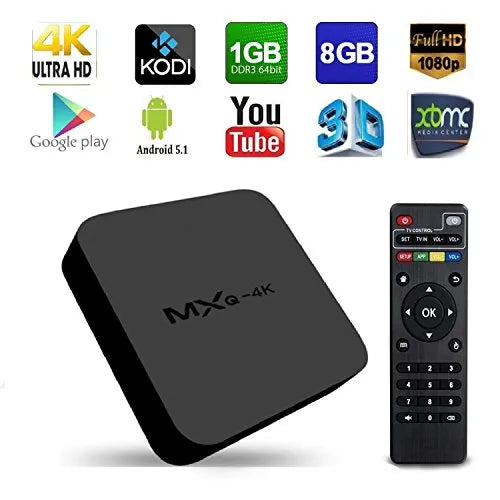 Android TV Box - 4k Quad Core - 1G+8G - Tv Box - Tv Box andorid