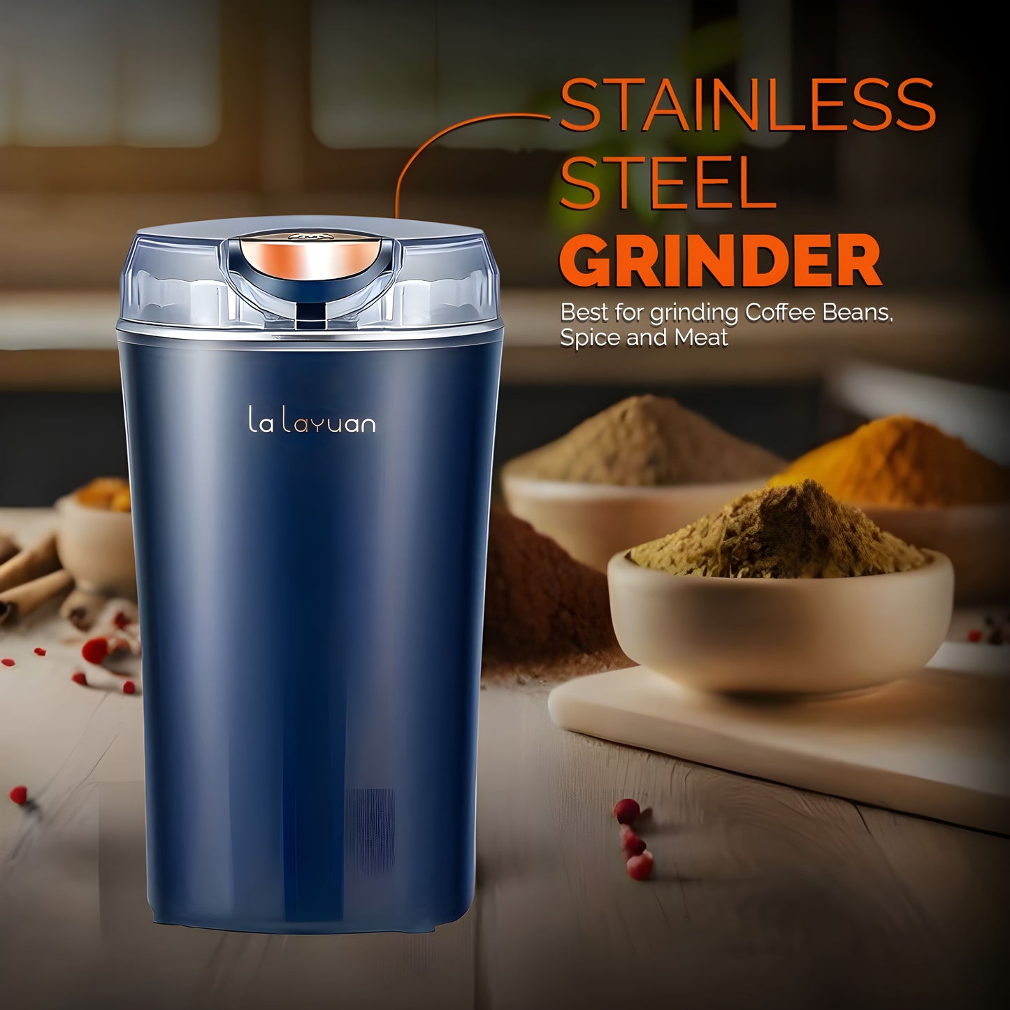 Imported 2 in 1 powder and paste Stainless Steel Multifunctional Electric Grinding Machine