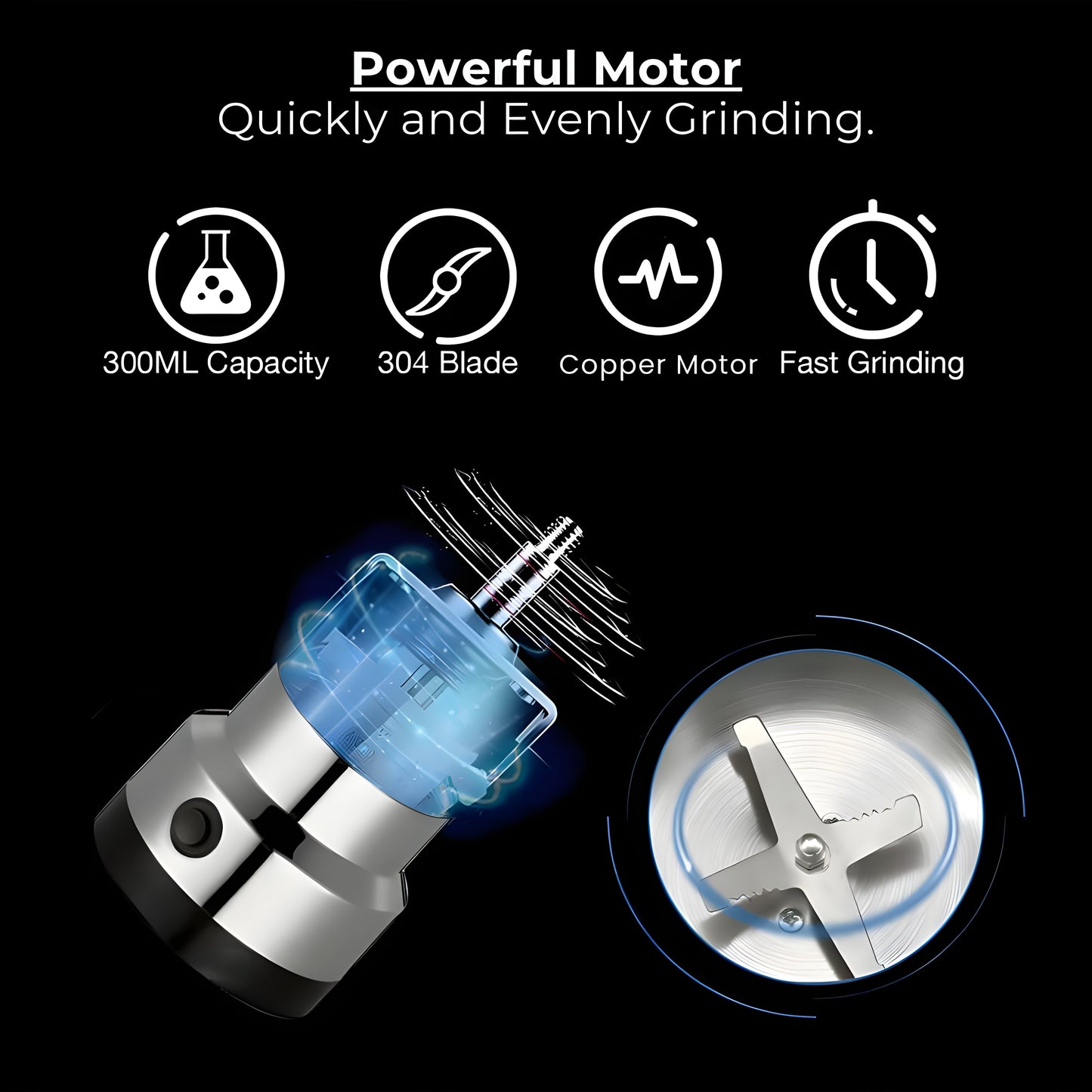 Imported 2 in 1 powder and paste Stainless Steel Multifunctional Electric Grinding Machine