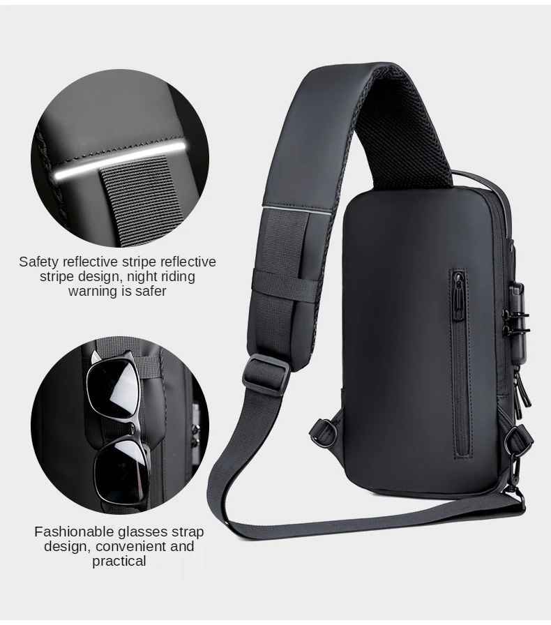 Multifunction Chest Bag ā Waterproof, Durable & Stylish