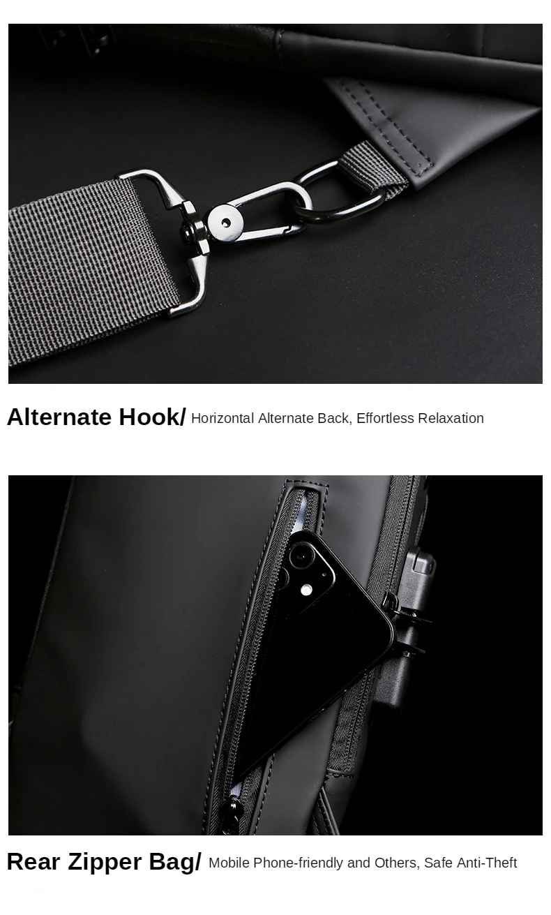 Multifunction Chest Bag ā Waterproof, Durable & Stylish