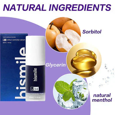 Hismile V34 Color Corrector Serum - Instant Teeth Whitening