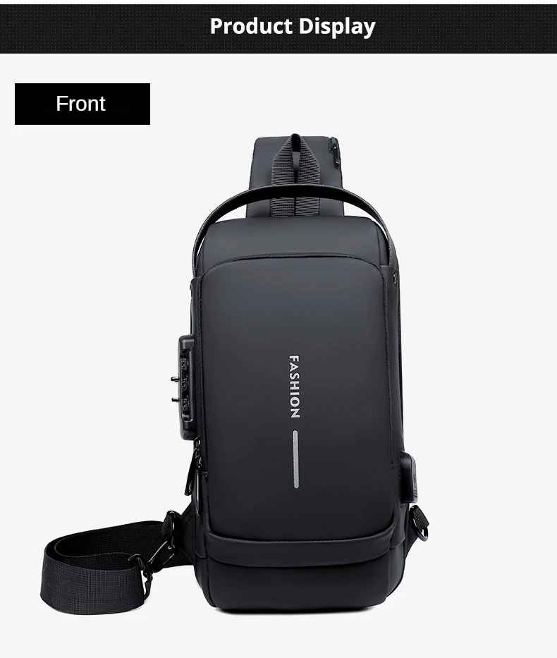 Multifunction Chest Bag – Waterproof, Durable & Stylish