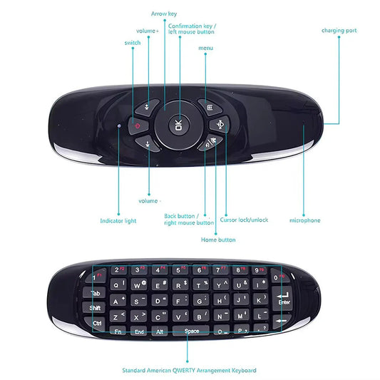 Imported Universal 2-in-1   Air Mouse & key board